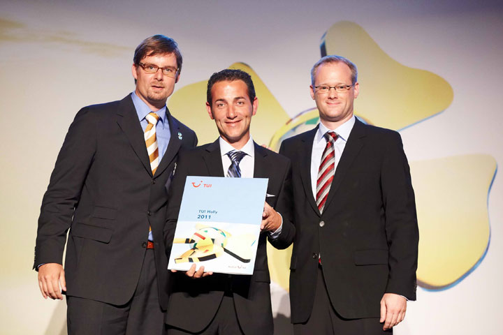 Basallote recibe el premio en Düsseldorf