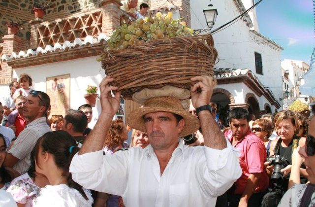 Die zehn Feste der Provinz Malaga - Tag der Rosine, El Borge