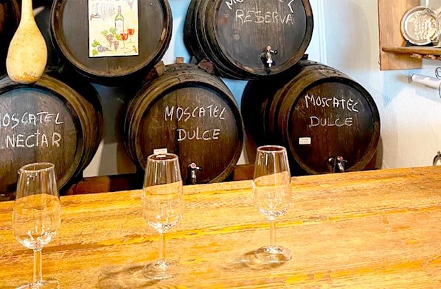 el vino Moscatel de Cómpeta