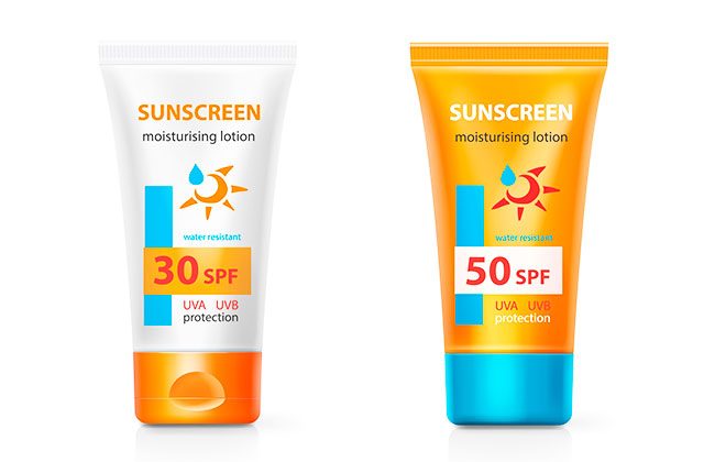 Select your sunscreen