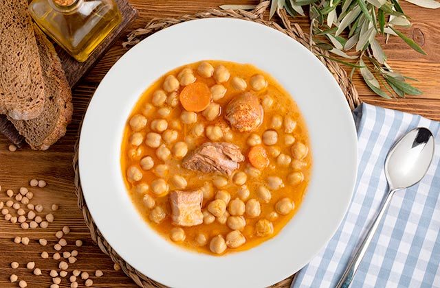 Potage garbanzos