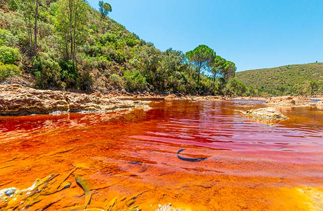 Rio Tinto, the most unusual natural area in Andalucia