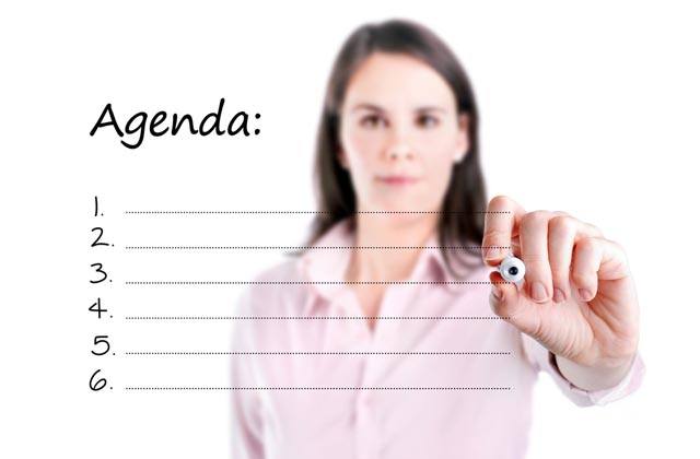 Planifícate con una agenda