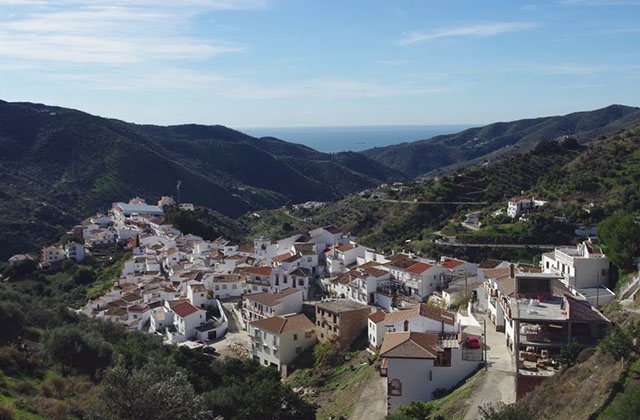 Ruta de la Pasa - Totalán. Fotografía: panoramio.com