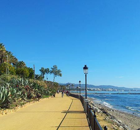 rutas ciclistas Marbella