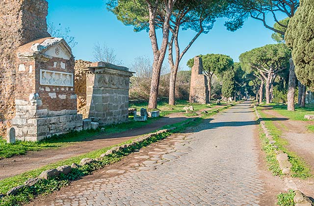 Via Appia, calzada romana