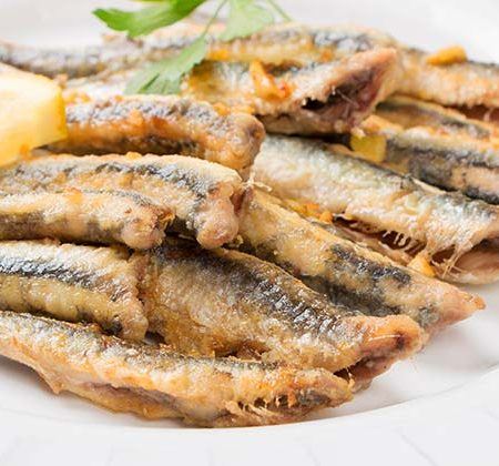 Boquerones (anchovies) fritos