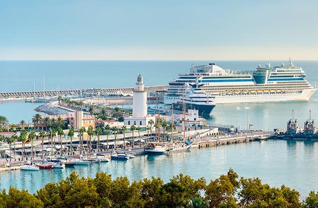 Muelle Uno Málaga vista