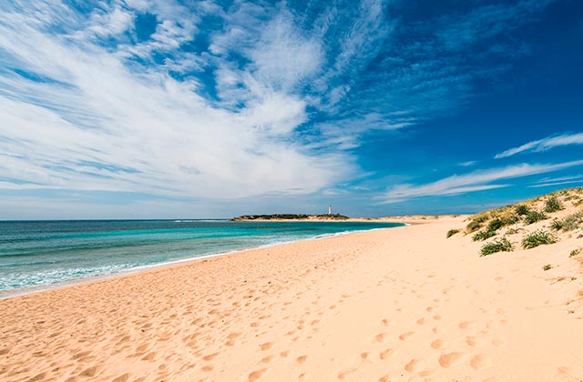 Costa De La Luz Strande Cadiz Und Huelva Strande