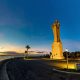Huelva, estatua de Colón