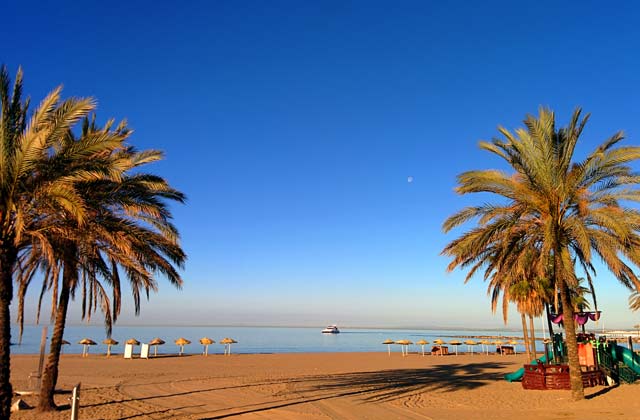 Costa del Sol beaches - Venus Bajadilla beach, Marbella