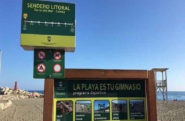 Wanderwege in Malaga - Torre del Mar-La Caleta de Vélez