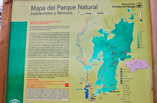 Montes de Malaga Natural Park
