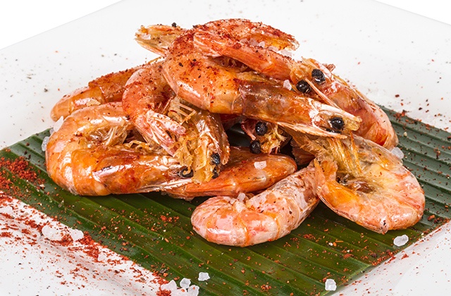 the best fish and seafood in Andalucia - Tiger Prawns