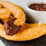 Chocolate con churros (porras)