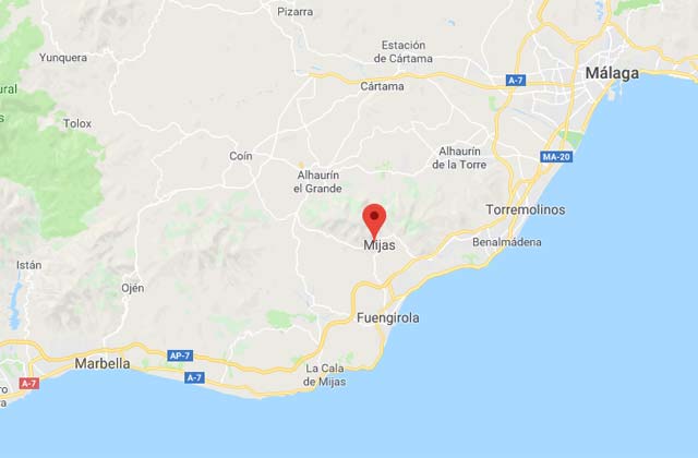 Mijas map