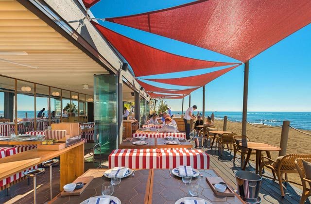 Soleo Marbella restaurant beach club