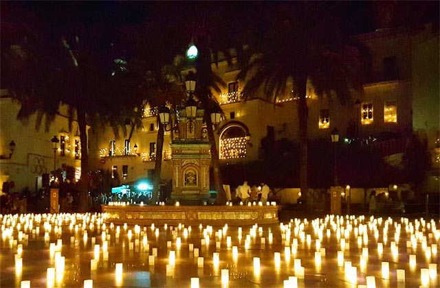 Noche de las velas Vejer de la Frontera