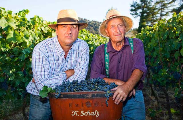 Weinkeller in Ronda, Weintour Ronda - Friedrich Schatz senior y junior