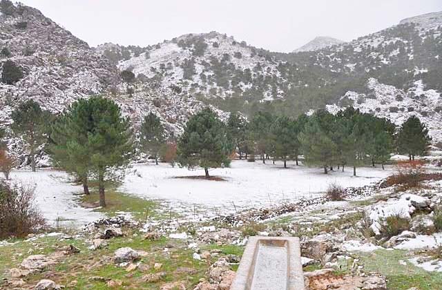 Schnee in Andalusien- Ruta circular Sierra de Grazalema: Llanos del Endrinal-Puerto del Boyar