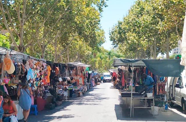 Puerto Banus Summer Market for great night time craft shopping