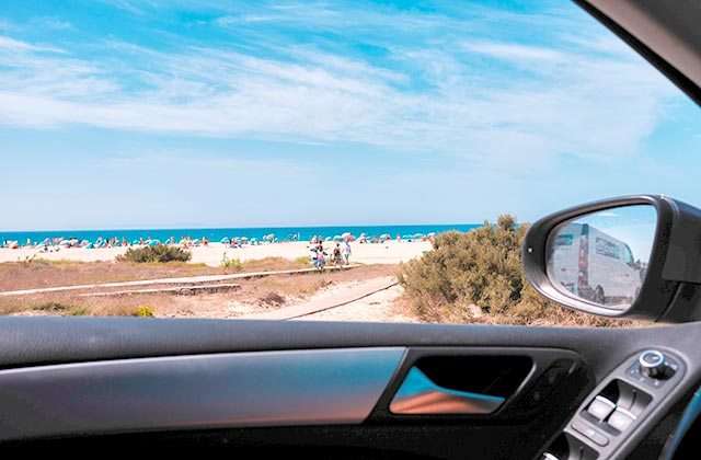 Playa de Bolonia en Tarifa (Cádiz)