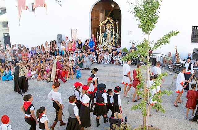 Herbstfeste in Málaga - Fiesta de Moros y Cristianos, Alfarnate