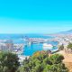 Vista desde el Parador de Gibralfaro, Málaga - Crédito editorial: nito / Shutterstock.com