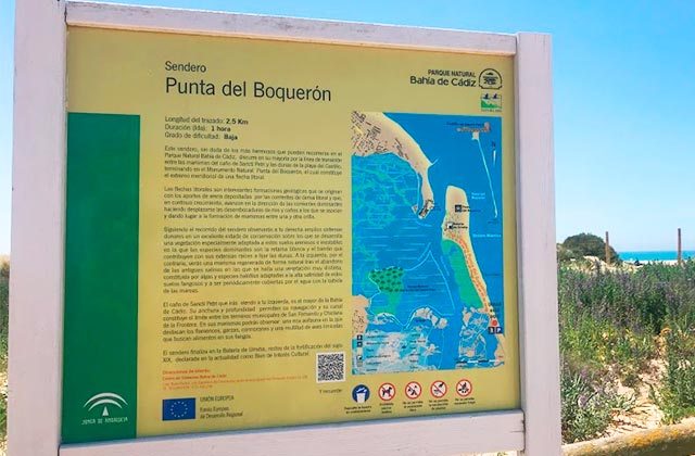 Andalucia hiking trails - Punta del Boquerón