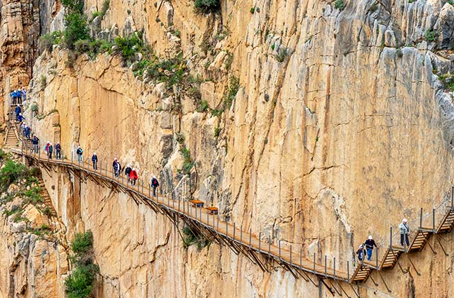 Andalucia hiking trails - Caminito del Rey - credit: Martinez Studio / Shutterstock.com