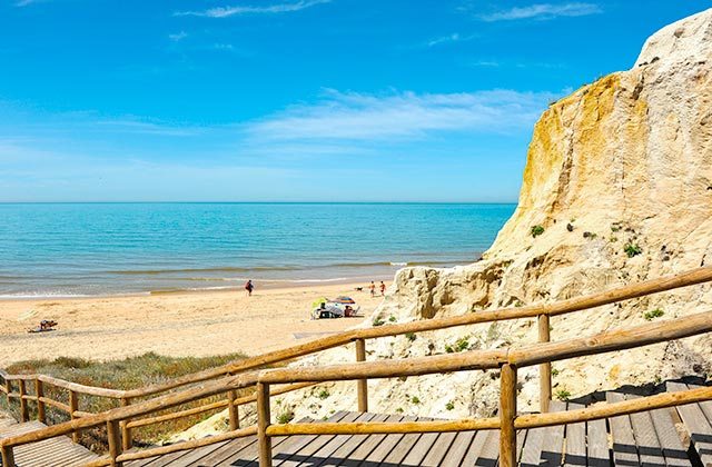 Costa de la Luz plages - Plage de la Cuesta Maneli