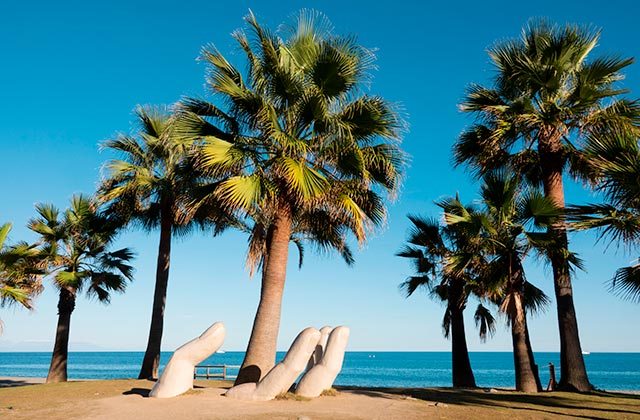 Strände von Costa del Sol - Los Boliches Strand, Fuengirola