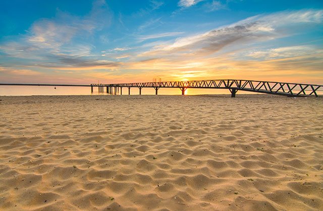 Costa de la Luz plages - Plage de Mazagón