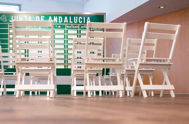 Recreación de las votaciones autonómicas en el Museo de la Autonomía de Andalucía. Fotografía: centrodeestudiosandaluces.es