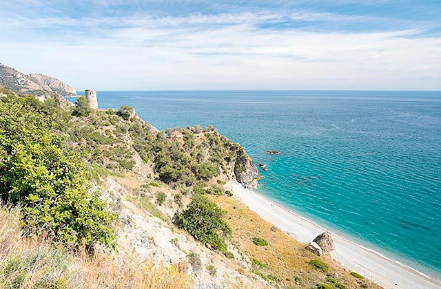 Cala del Pino en Maro