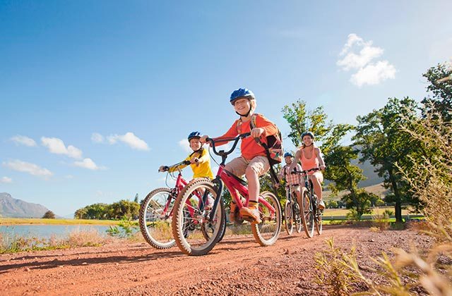 Rutas en bicicleta recomendadas para hacer con niños