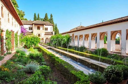 jardines de Andalucía, Generalife Granada