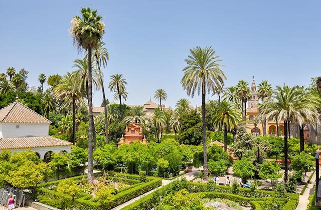 Jardines del Real Alcázar, Sevilla