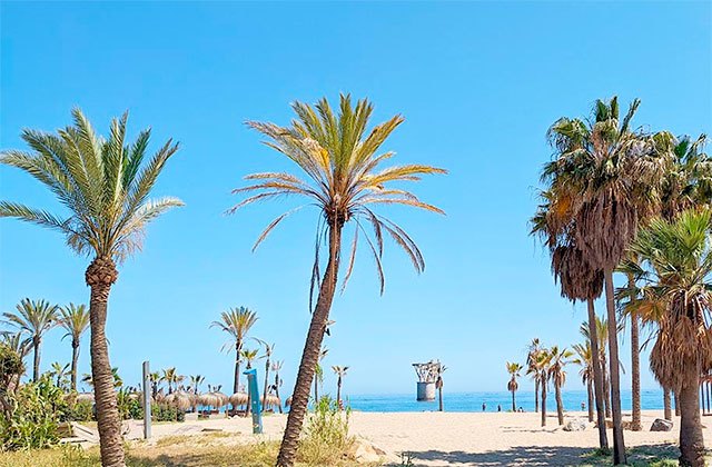Beaches in Andalucia - El Cable beach