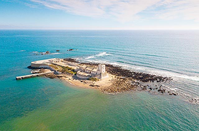 Isla y Castillo de Sancti Petri