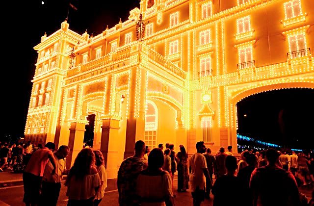 inauguración del Real de la Feria de Málaga