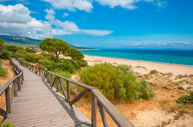 Beaches in Andalucia - Bolonia beach