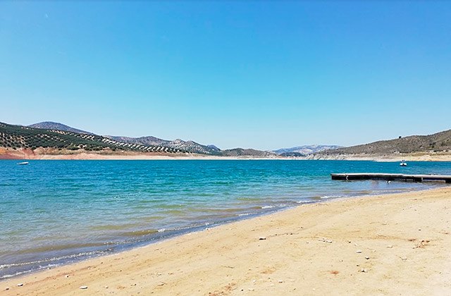 Playa de Valdearenas, Iznájar (Córdoba)