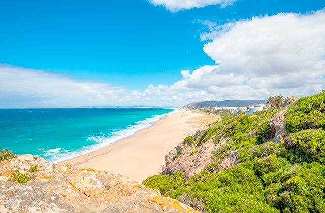 Beaches in Andalucia - Zahara de los Atunes beach