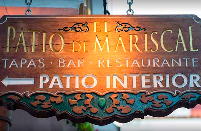 Marbella old town restaurants - Patio de Mariscal