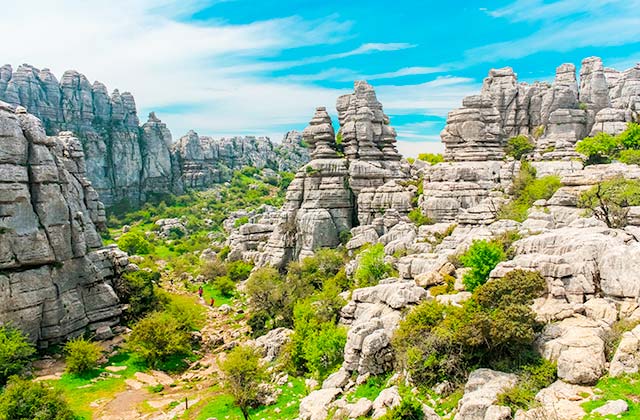 Maravillas naturales de Andalucía - El Torcal Antequera, Malaga