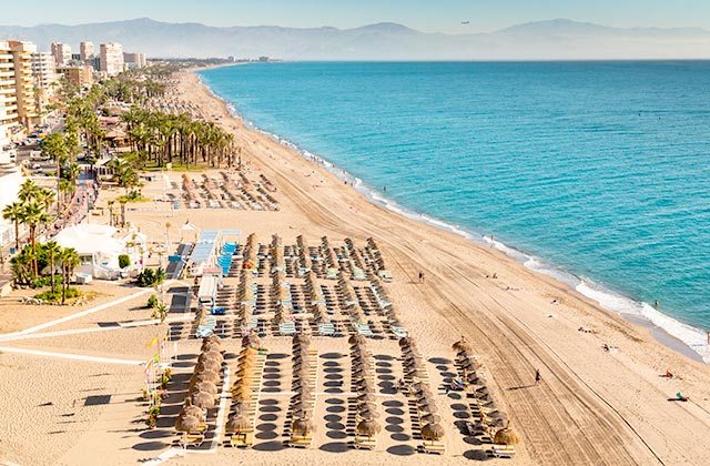 Costa del Sol beaches - Bajondillo beach, Torremolinos 