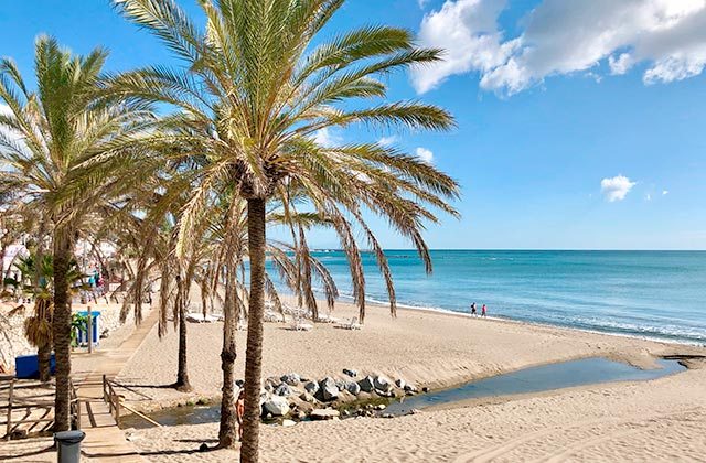 Plages de la Costa del Sol - Plage de Bil-Bil, Benalmádena