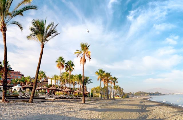 Plages de la Costa del Sol - Plage de El Padrón, Estepona