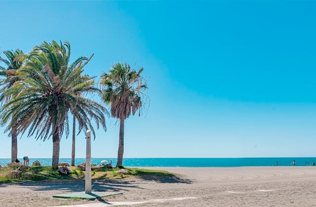 Costa del Sol beaches - Los Alamos beach, Torremolinos 